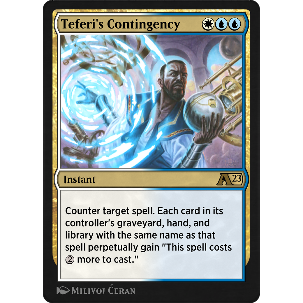 Teferi's Contingency (YDMU-027) - Alchemy: Dominaria