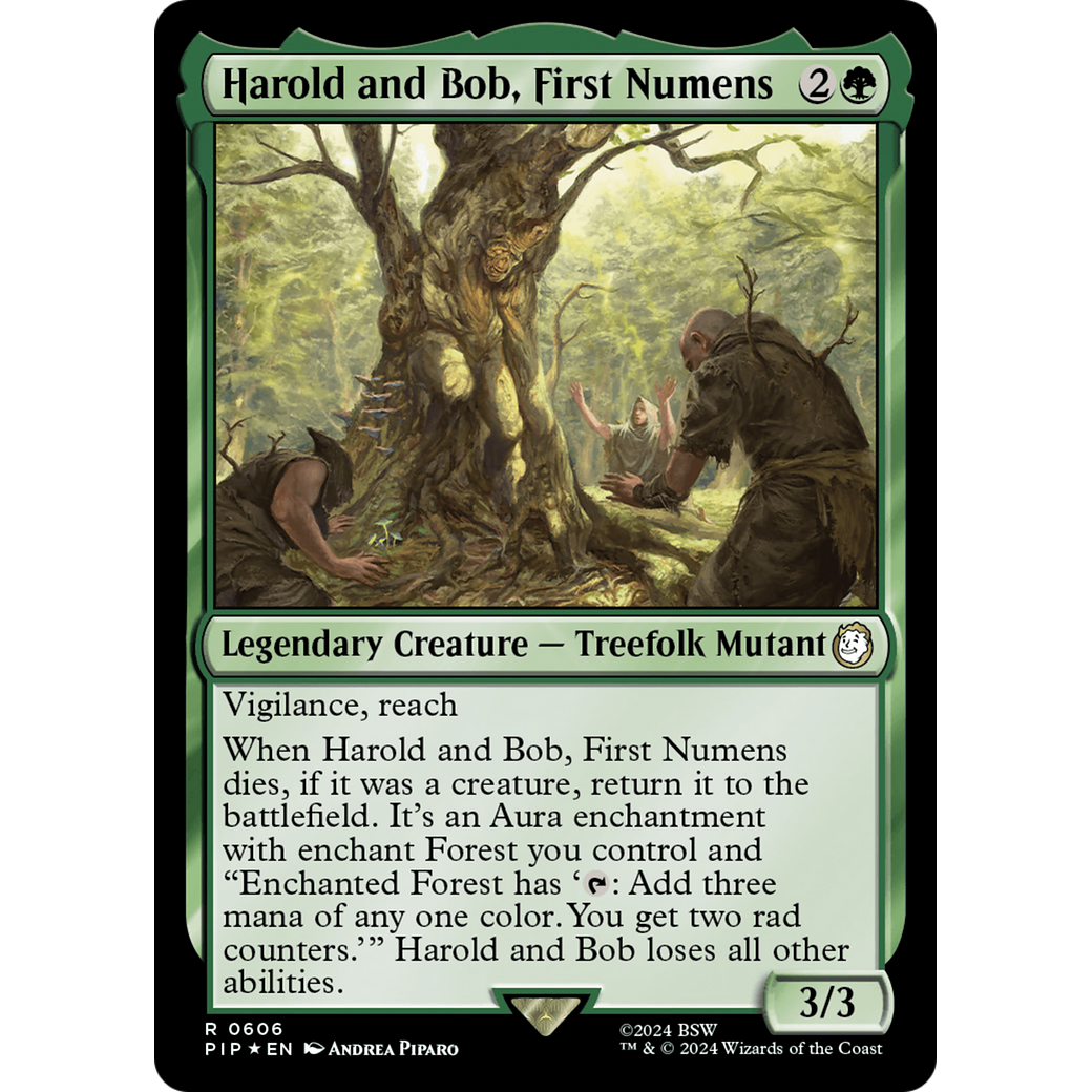 Harold and Bob, First Numens (PIP-606) - Fallout Foil