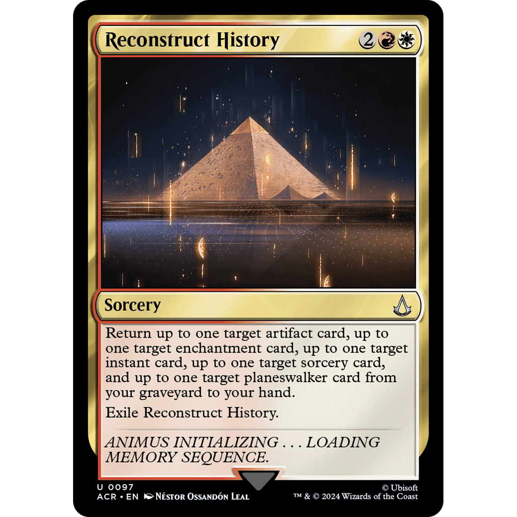 Reconstruct History (ACR-097) - Assassin's Creed
