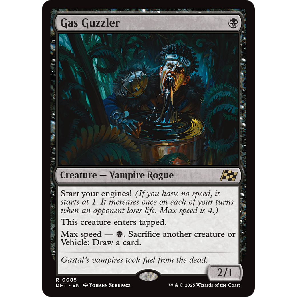 Gas Guzzler (DFT-085) - Aetherdrift Foil