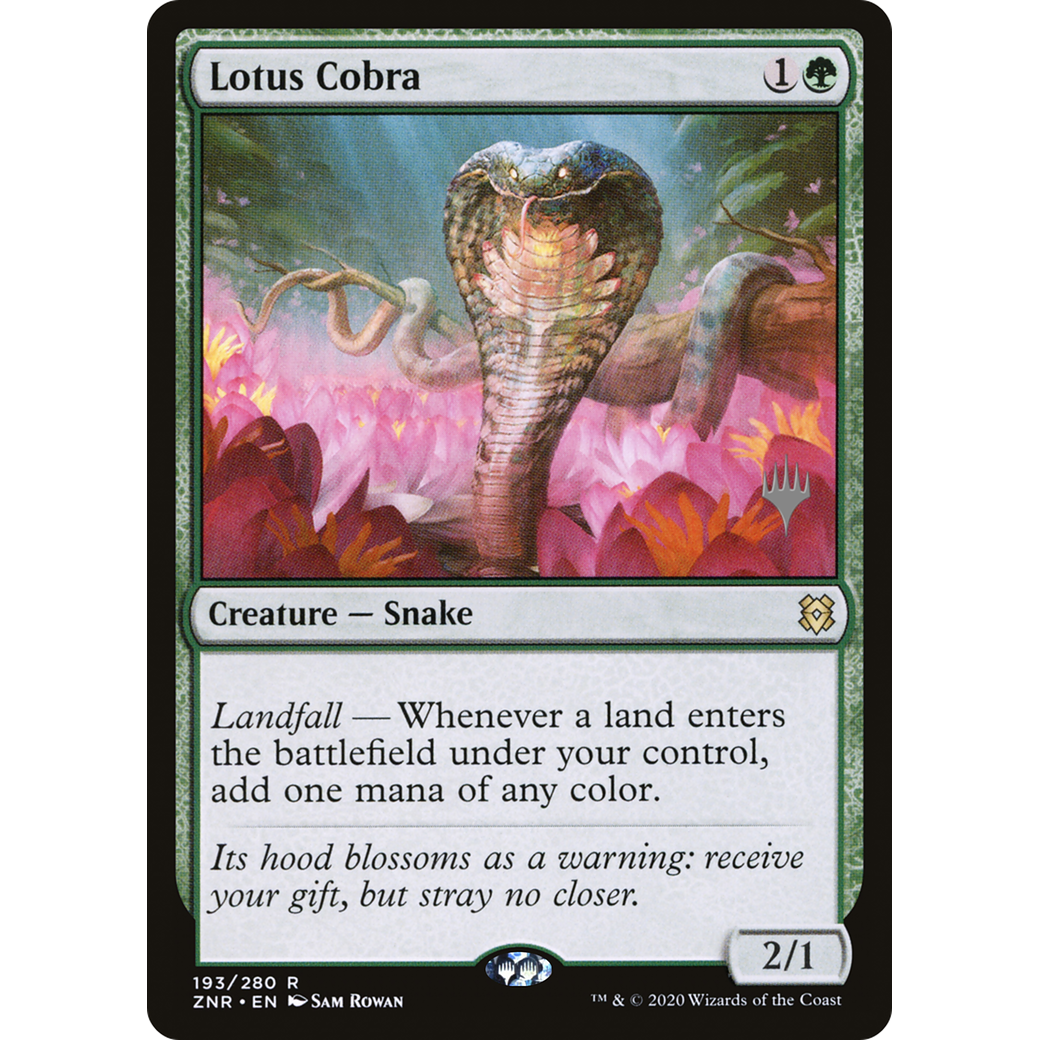 Lotus Cobra (PPZNR-193) - Zendikar Rising Promos Foil
