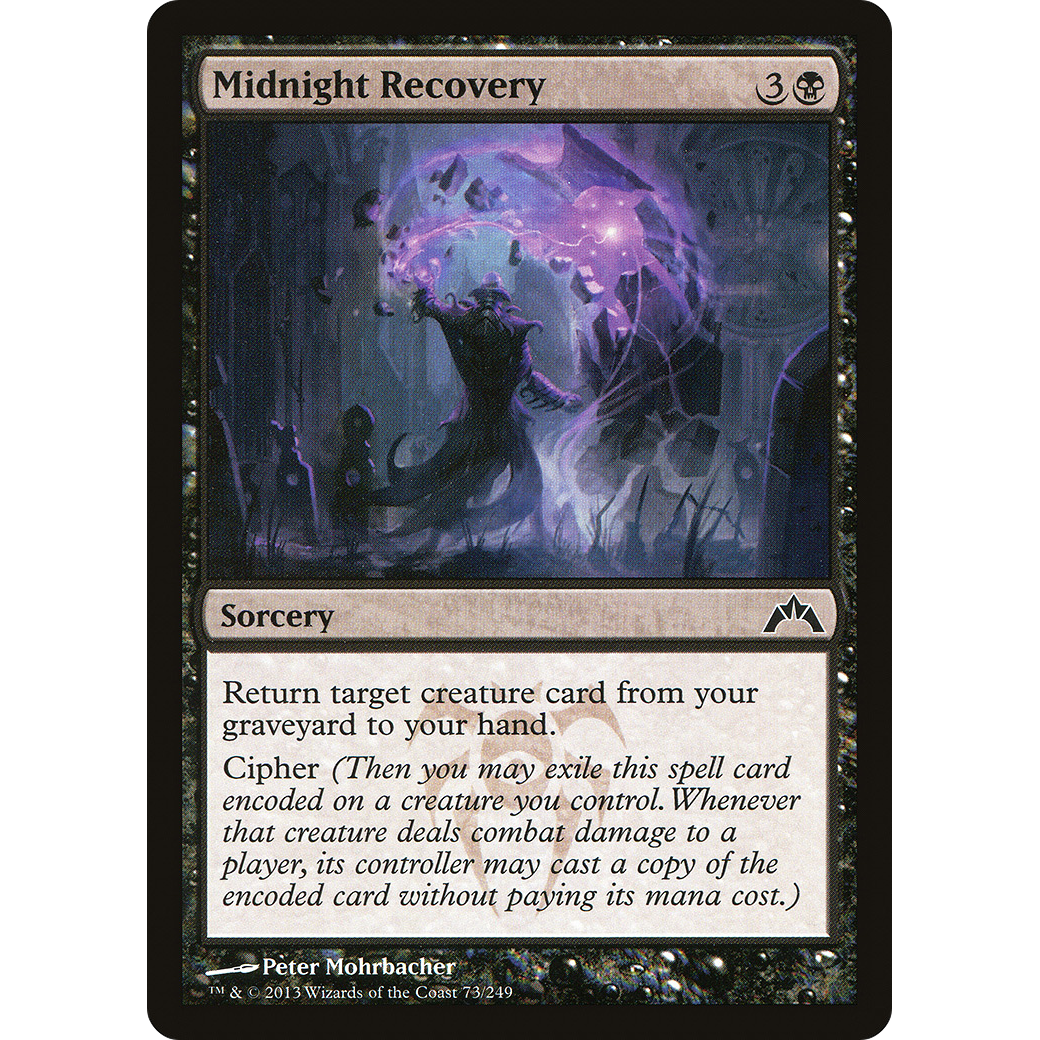 Midnight Recovery (GTC-073) - Gatecrash Foil