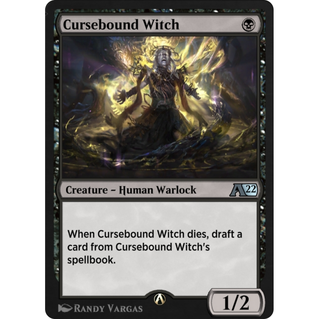 Cursebound Witch (Y22-024) - Alchemy: Innistrad