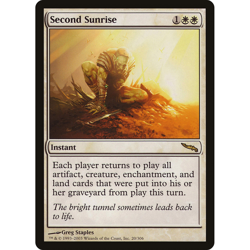 Second Sunrise (MRD-020) - Mirrodin