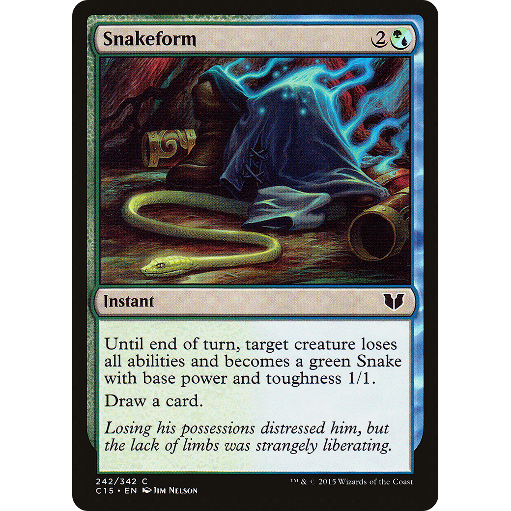 Snakeform (C15-242) - Commander 2015