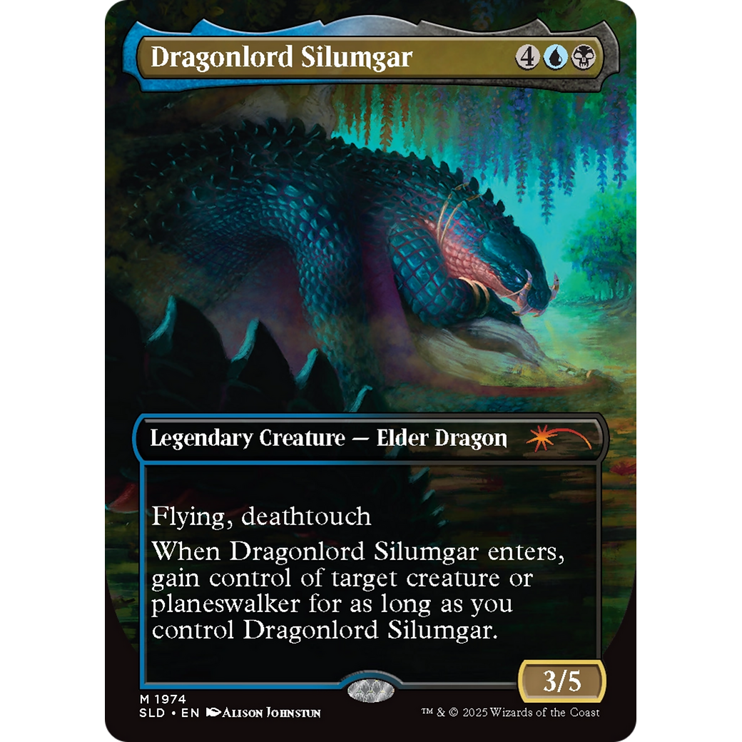 Dragonlord Silumgar (SLD-1974) - Secret Lair Drop (Borderless)