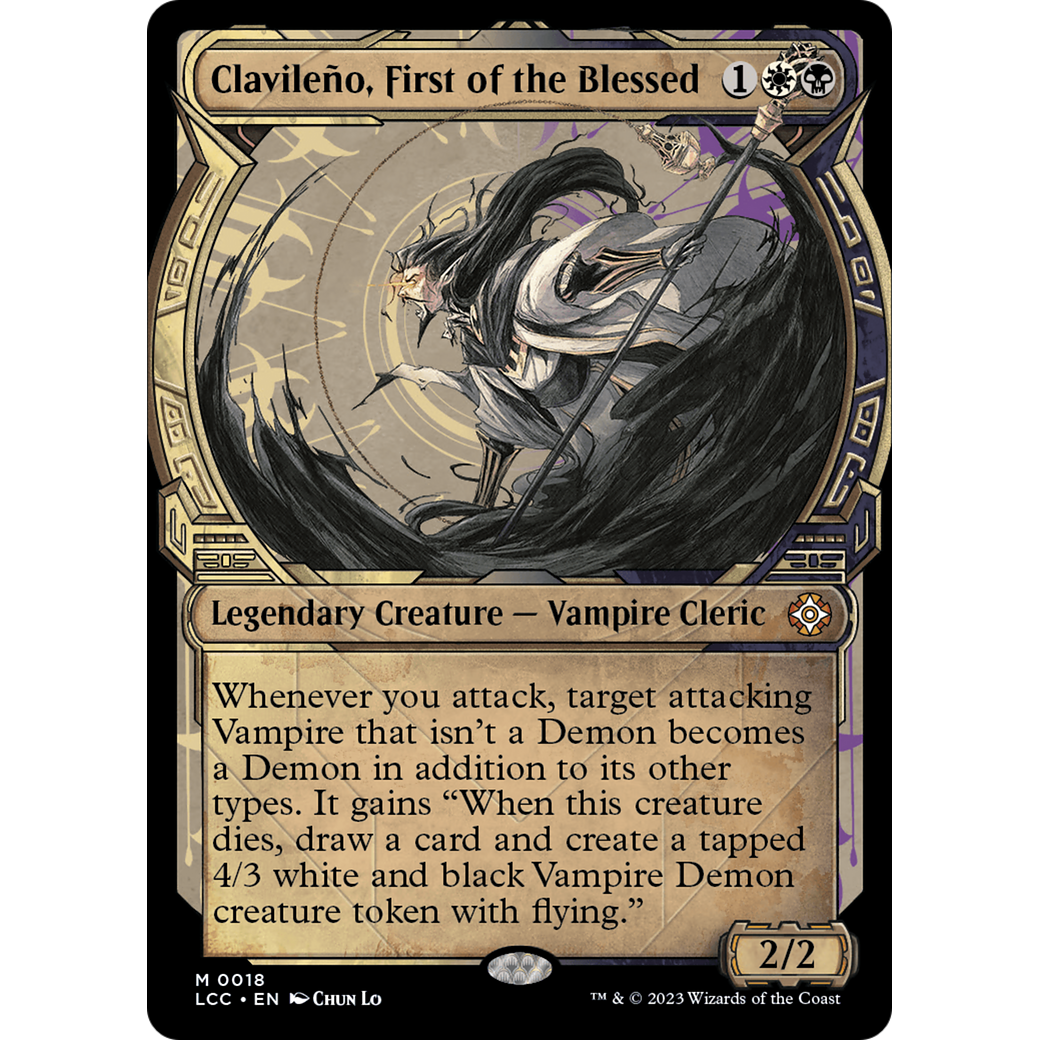 Clavileño, First of the Blessed (LCC-018) - The Lost Caverns of Ixalan Commander: (Showcase) Foil