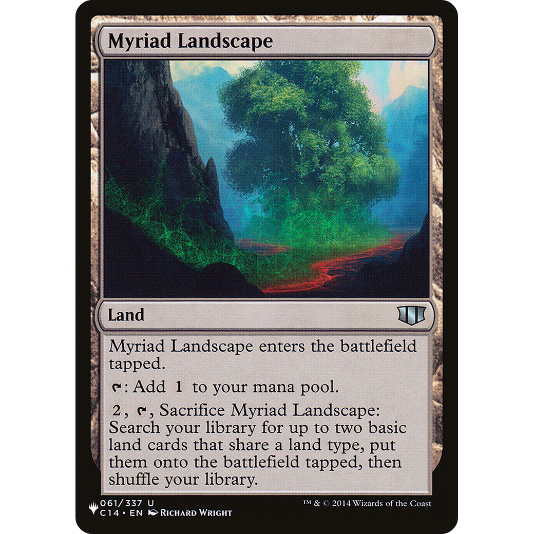 Myriad Landscape (C14) (LIST-061) - The List