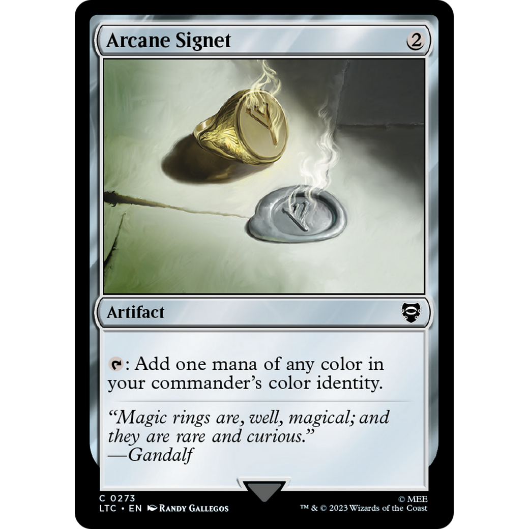 Arcane Signet (LTC-273) - Tales of Middle-earth Commander