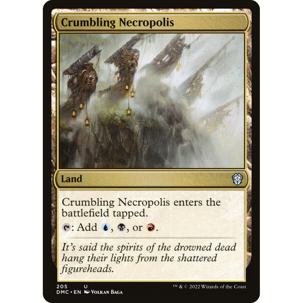 Crumbling Necropolis (DMC-205) - Dominaria United Commander