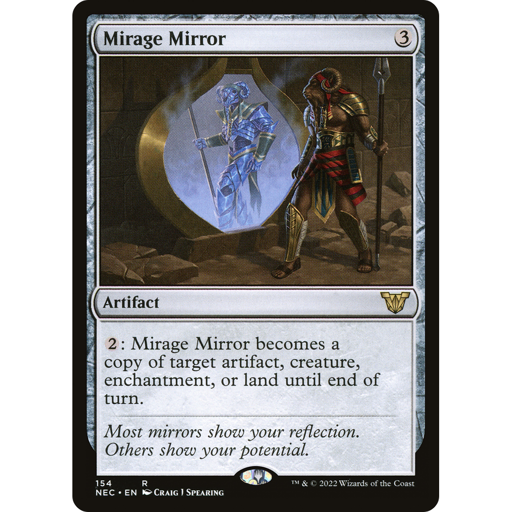 Mirage Mirror (NEC-154) - Neon Dynasty Commander