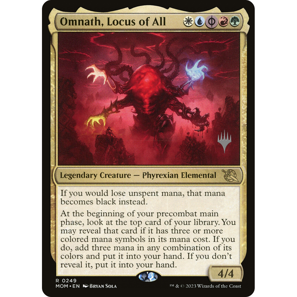 Omnath, Locus of All (PPMOM-249P) - March of the Machine Promos Foil
