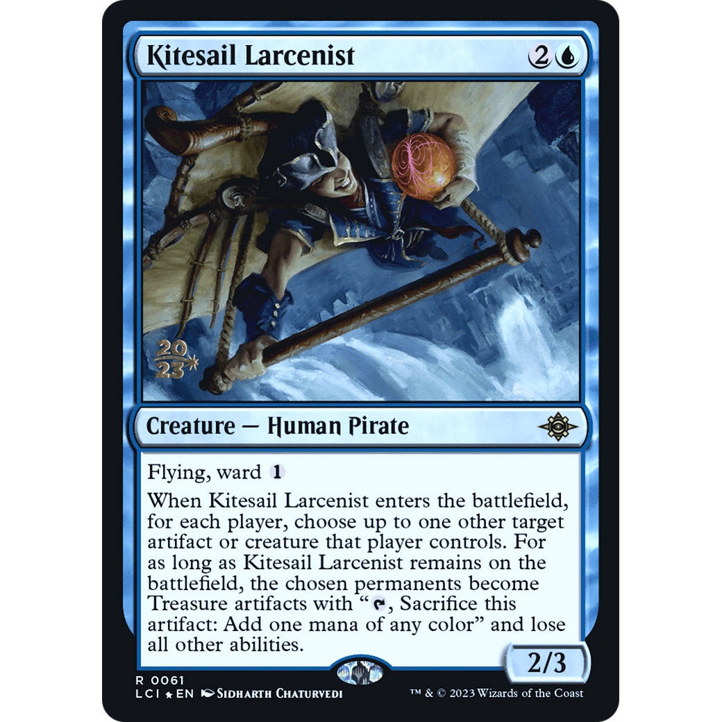 Kitesail Larcenist (PRE-61S) - The Lost Caverns of Ixalan Promos Foil