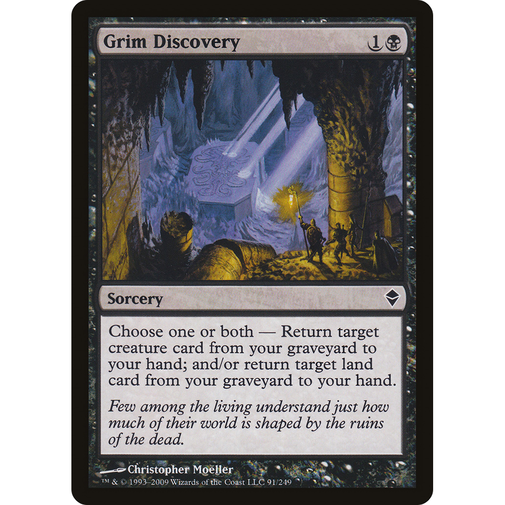 Grim Discovery (ZEN-091) - Zendikar Foil