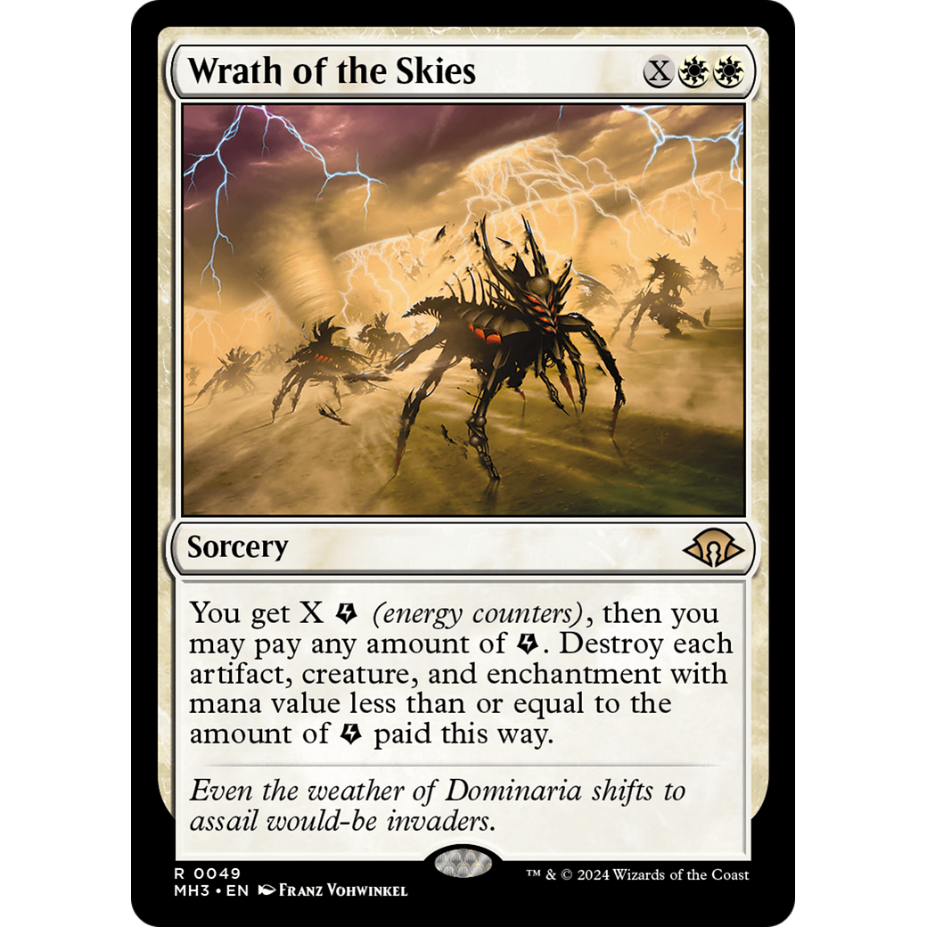Wrath of the Skies (MH3-049) - Modern Horizons 3 Foil