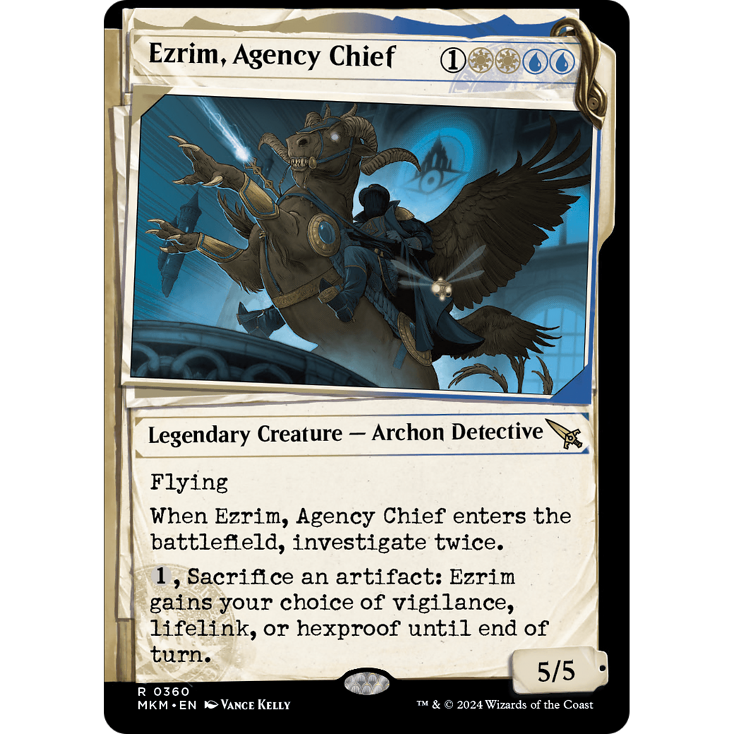 Ezrim, Agency Chief (MKM-360) - Murders at Karlov Manor: (Showcase)
