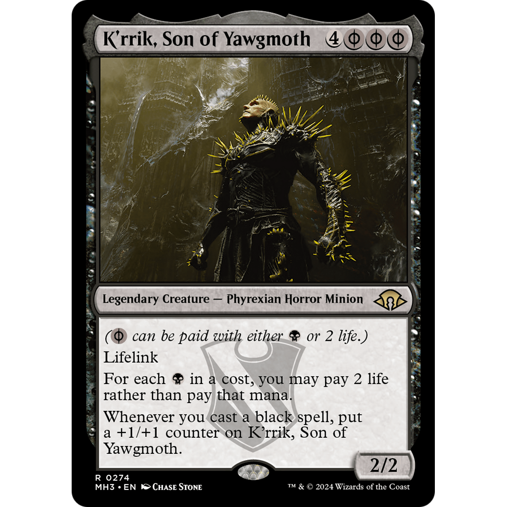 K'rrik, Son of Yawgmoth (MH3-274) - Modern Horizons 3