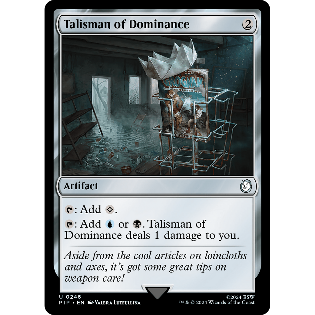Talisman of Dominance (PIP-246) - Fallout
