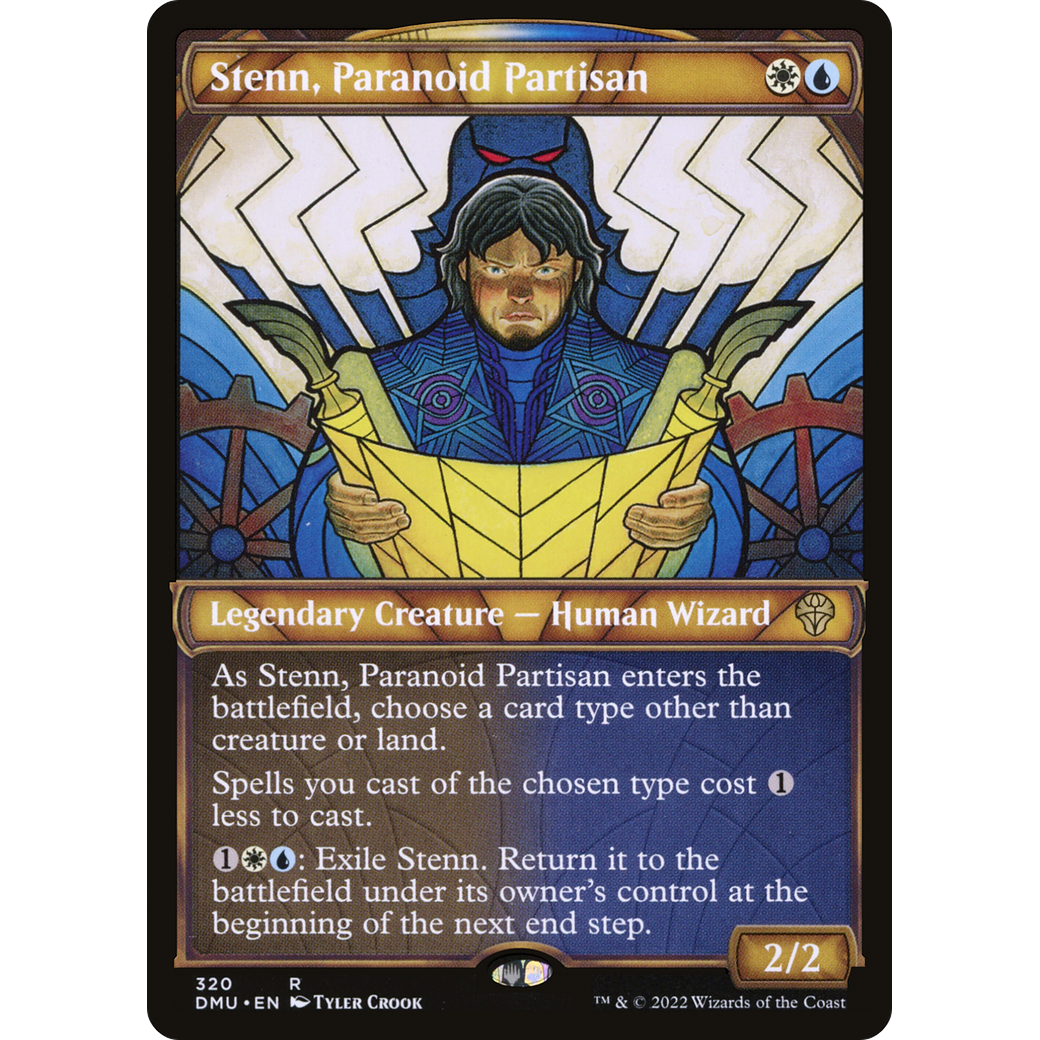 Stenn, Paranoid Partisan (Showcase) (DMU-320) - Dominaria United: (Showcase)