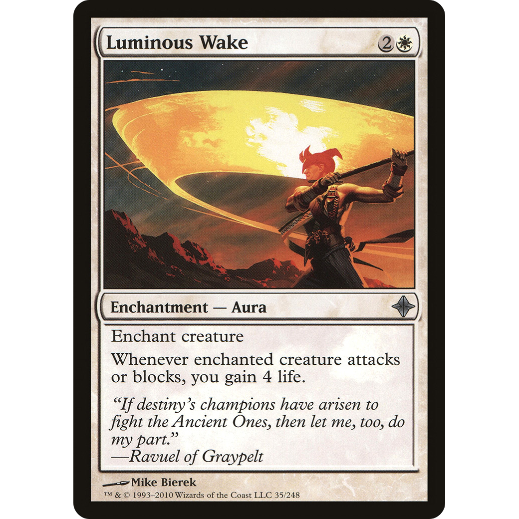Luminous Wake (ROE-035) - Rise of the Eldrazi Foil