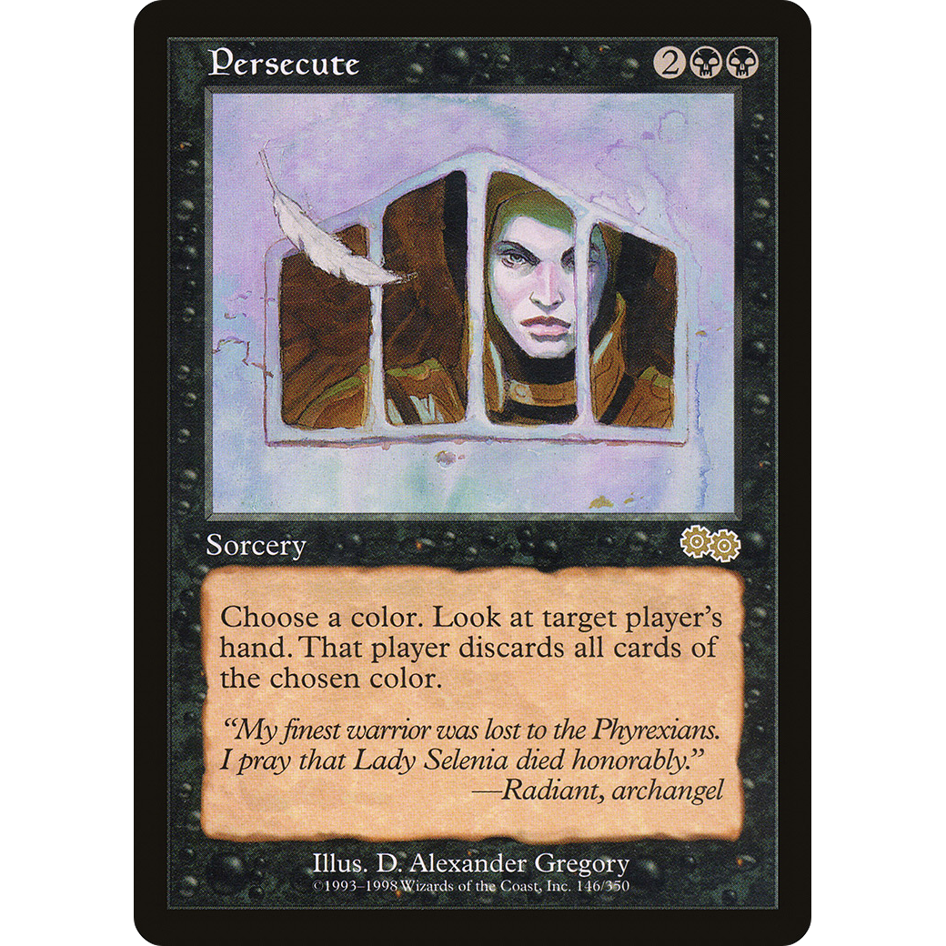 Persecute (USG-146) - Urza's Saga