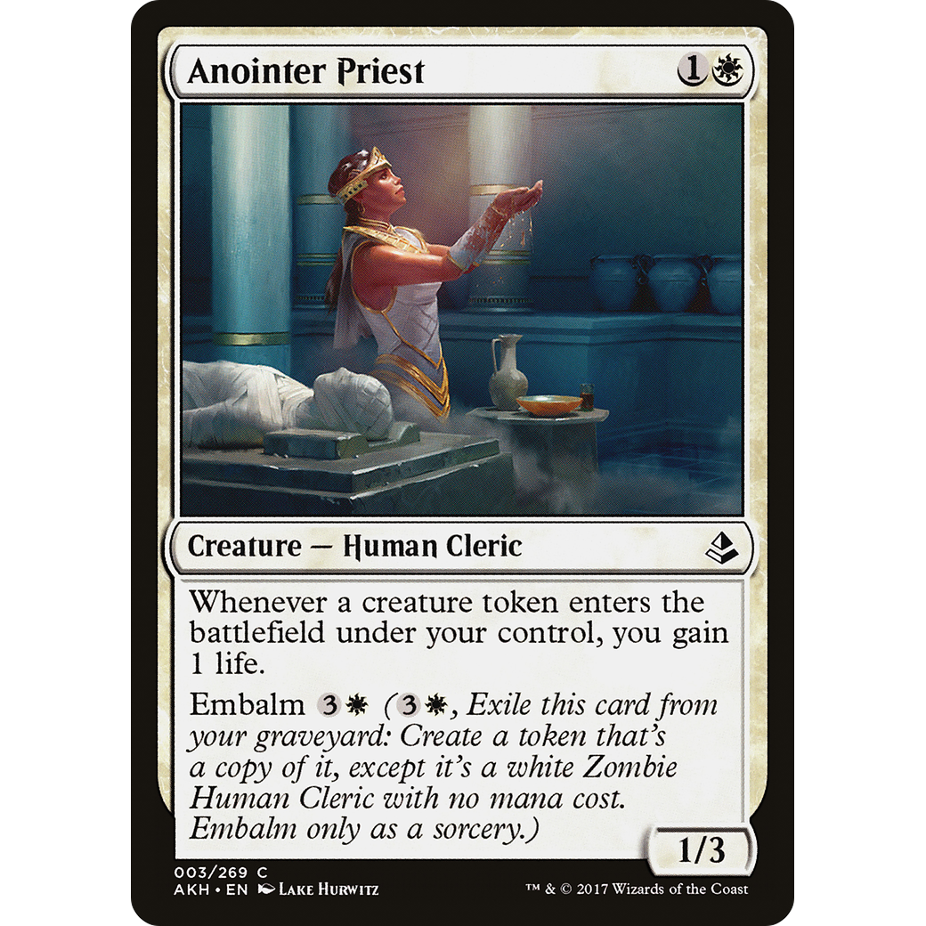 Anointer Priest (AKH-003) - Amonkhet Foil