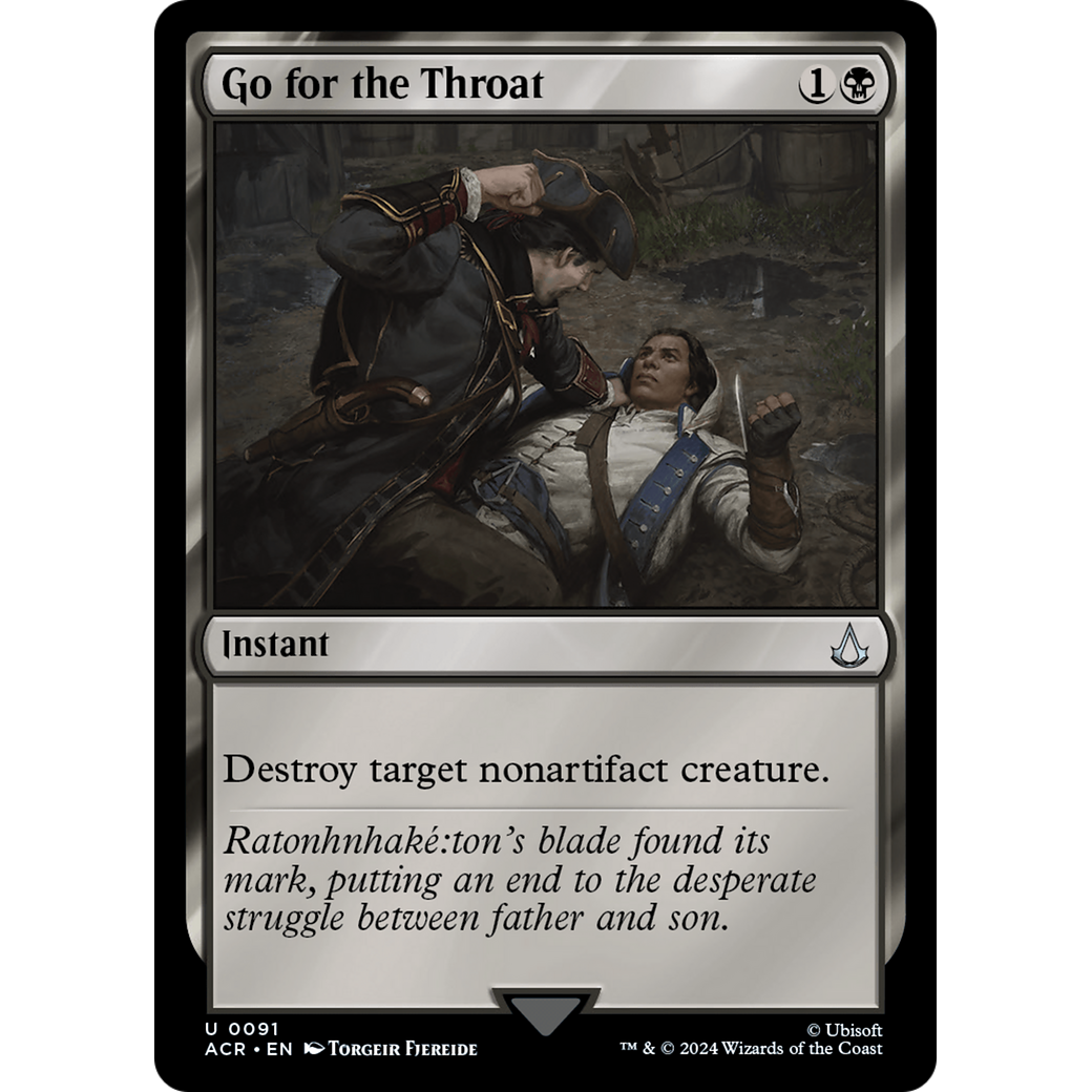Go for the Throat (ACR-091) - Assassin's Creed