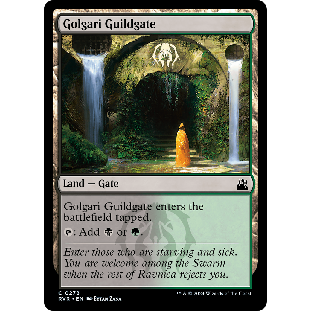 Golgari Guildgate (RVR-278) - Ravnica Remastered