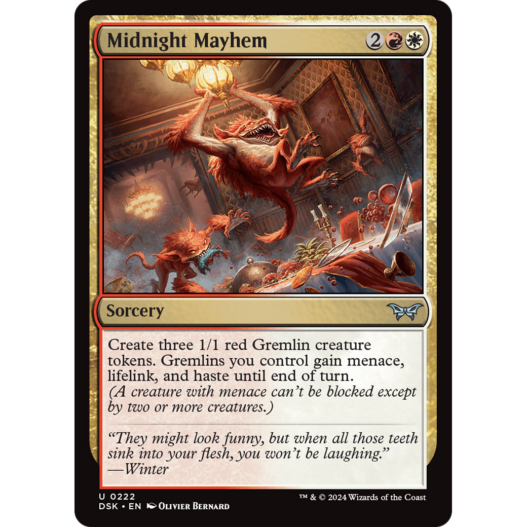 Midnight Mayhem (DSK-222) - Duskmourn: House of Horror