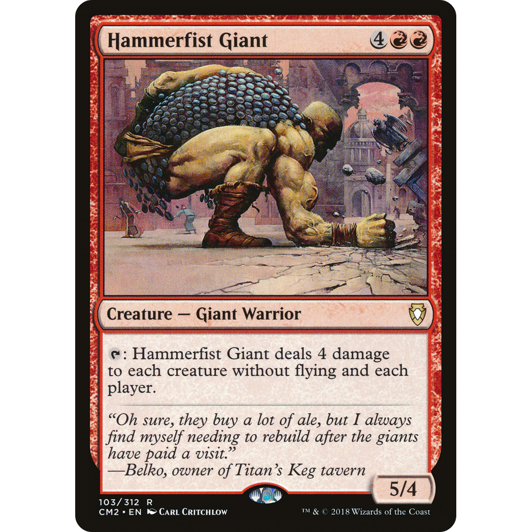 Hammerfist Giant (CM2-103) - Commander Anthology Volume II
