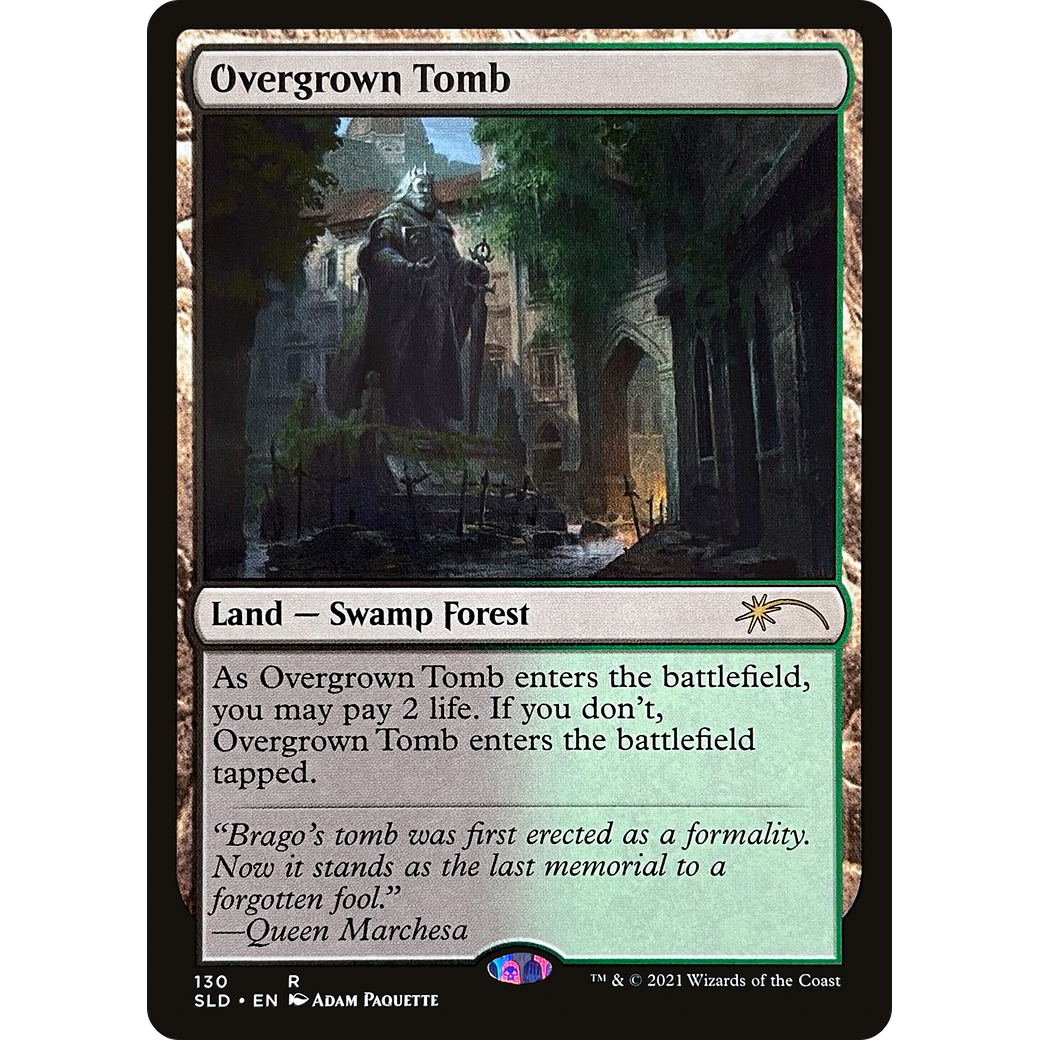 Overgrown Tomb (SLD-130) - Secret Lair Drop