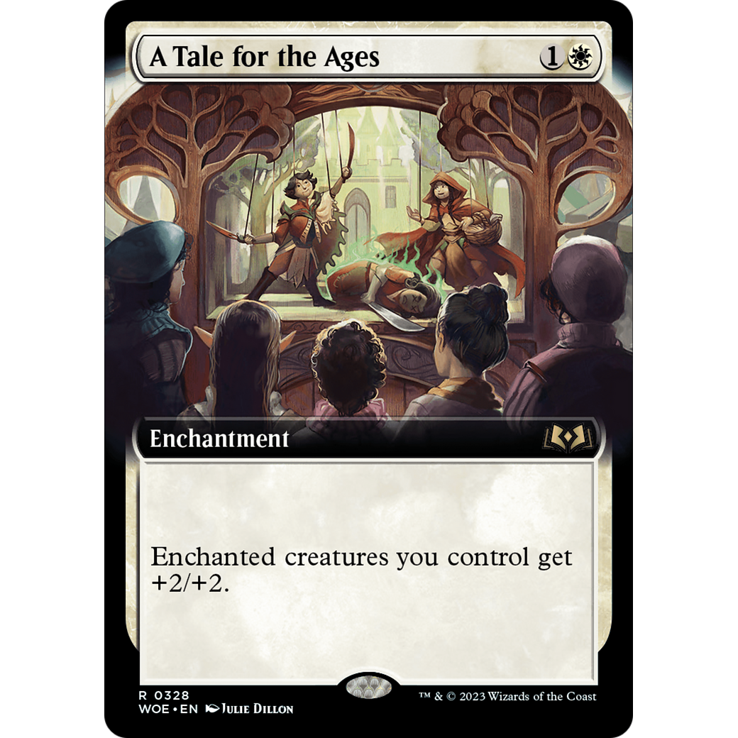 A Tale for the Ages (WOE-328) - Wilds of Eldraine: (Extended Art) Foil
