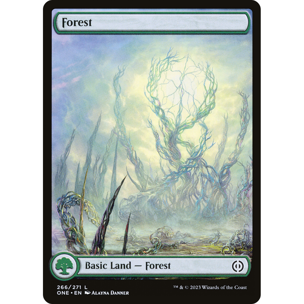 Forest (ONE-266) - Phyrexia: All Will Be One Foil