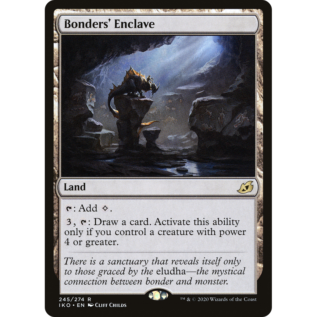 Bonders' Enclave (IKO-245) - Ikoria: Lair of Behemoths Foil