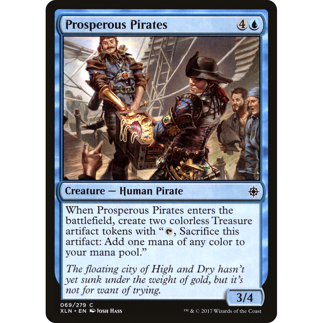Prosperous Pirates (XLN-069) - Ixalan Foil