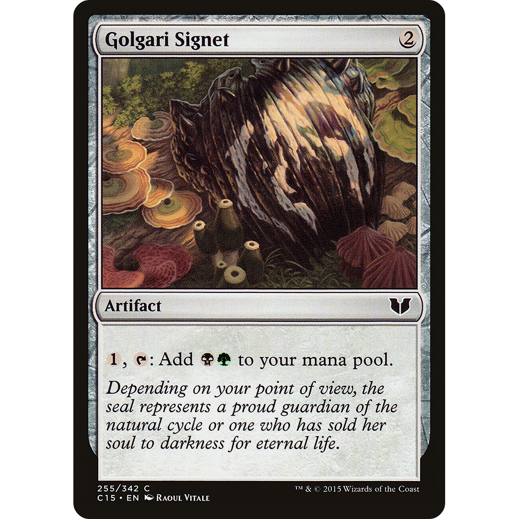 Golgari Signet (C15-255) - Commander 2015