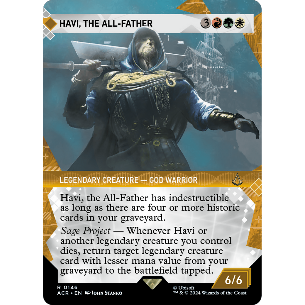 Havi, the All-Father (Showcase) (ACR-146) - Assassin's Creed: (Showcase) (Borderless)