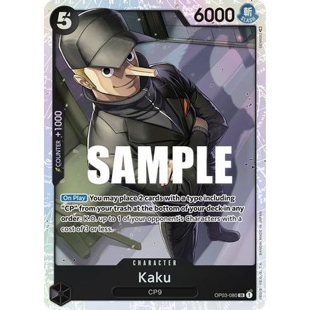 Kaku (080) (OP03-080) - Pillars of Strength Foil