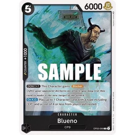 Blueno (OP03-090) - Pillars of Strength Foil