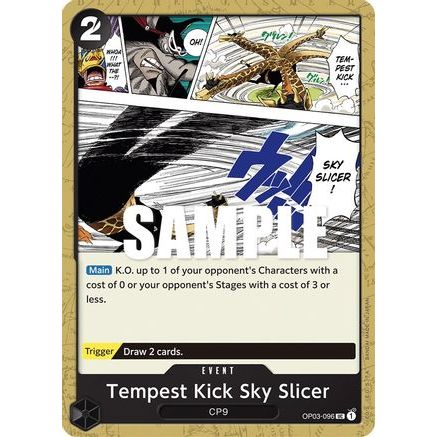 Tempest Kick Sky Slicer (OP03-096) - Pillars of Strength