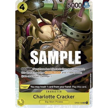 Charlotte Cracker (OP03-108) - Pillars of Strength Foil
