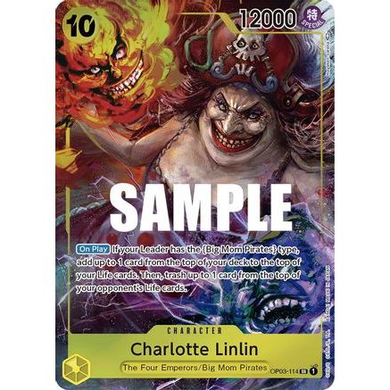 Charlotte Linlin (114) (Alternate Art) (OP03-114) - Pillars of Strength Foil
