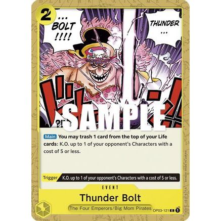 Thunder Bolt (OP03-121) - Pillars of Strength