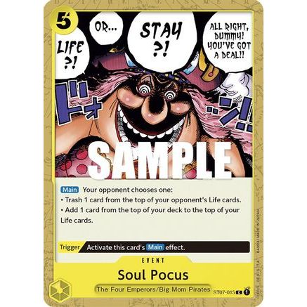 Soul Pocus (ST07-015) - Starter Deck 7: Big Mom Pirates