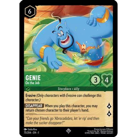 Genie - On the Job (75/204) - The First Chapter Cold Foil