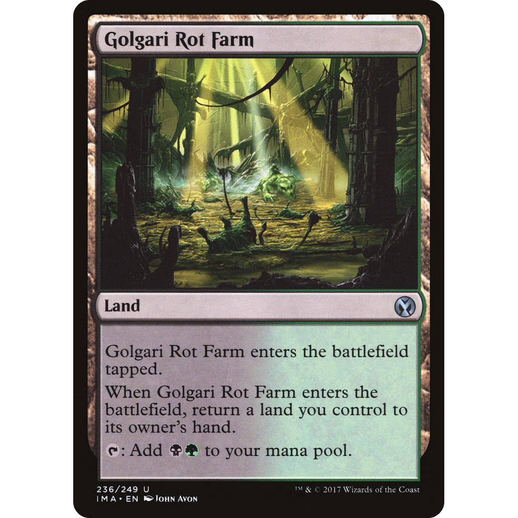 Golgari Rot Farm (IMA-236) - Iconic Masters Foil