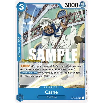 Carne (OP03-045) - Pillars of Strength Pre-Release Cards