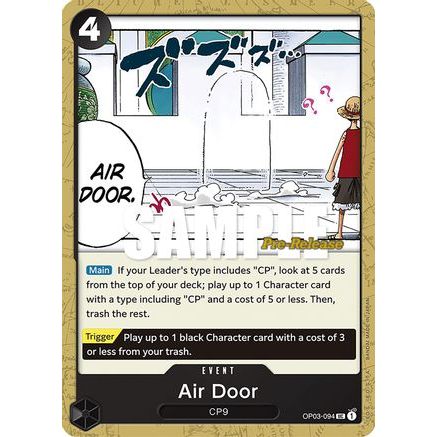 Air Door (OP03-094) - Pillars of Strength Pre-Release Cards