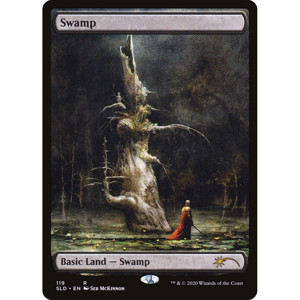 Swamp (119) (Seb Mckinnon) (SLD-119) - Secret Lair Drop Foil