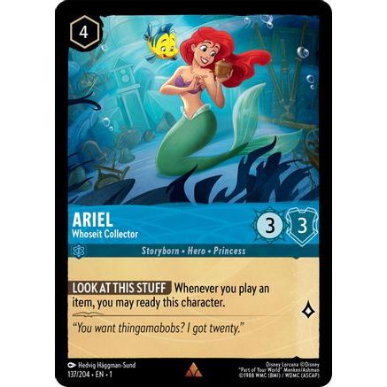 Ariel - Whoseit Collector (137/204) - The First Chapter Cold Foil